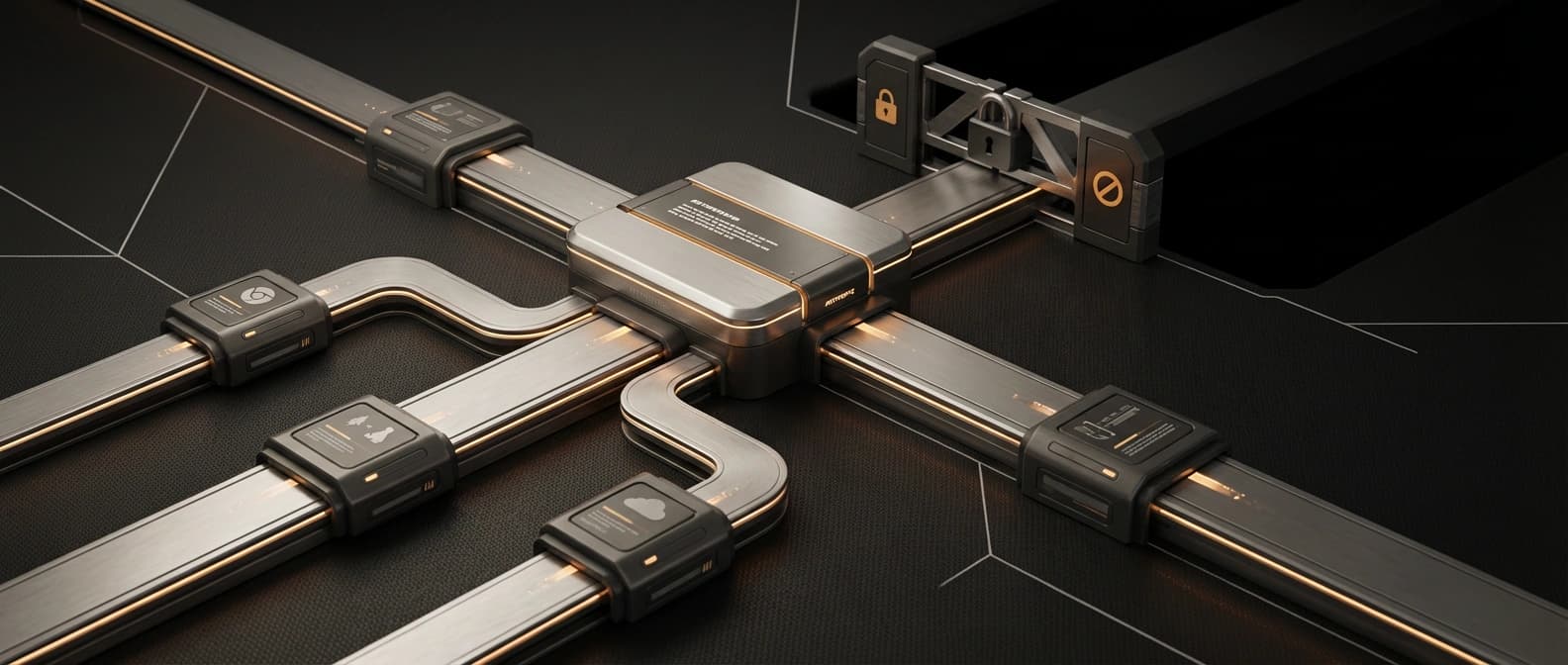 Editorial systems diagram showing Claude Mythos Preview behind restricted access controls, routed only to a small defender coalition across critical software targets.