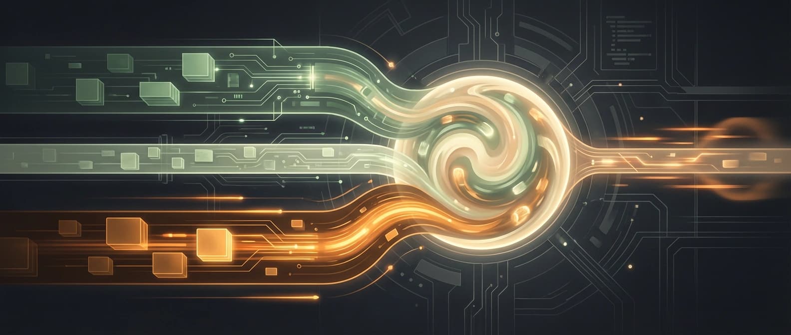 Editorial visualization of Codex token billing, with separate input, cached input, and output token meters feeding into a workspace credit balance.
