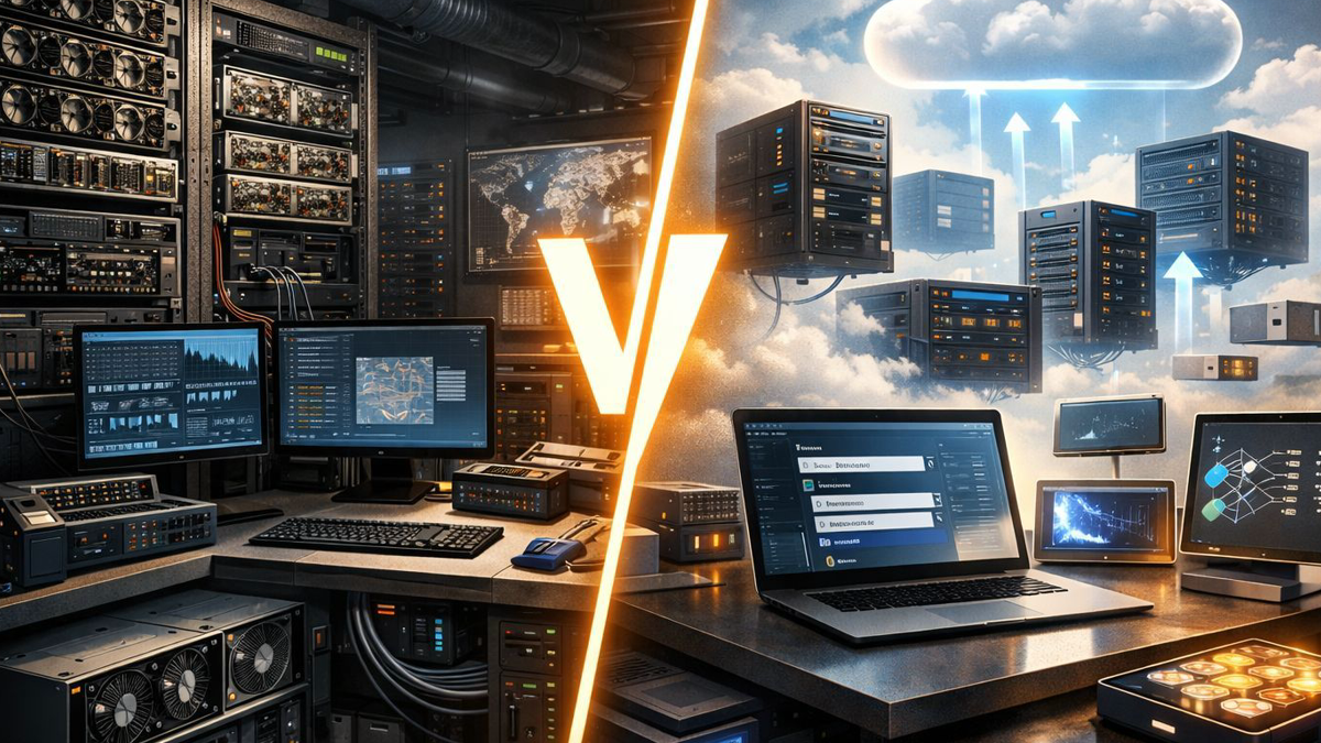 Decision matrix comparing when self-hosting an open-weight model makes more sense than buying a managed API.